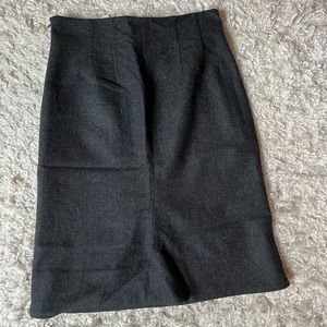 Uniqlo Wool Blend High-Waisted Pencil Skirt Size 2
